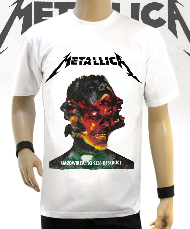 Футболка RockMerch Metallica - фото 1 - rockbunker.ru