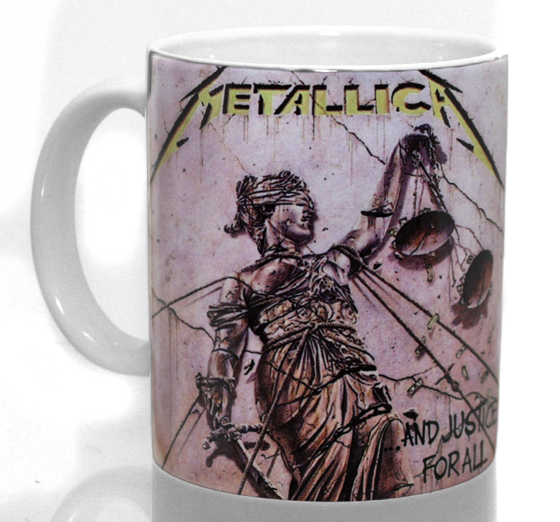 Кружка Metallica And Justice for All - фото 1 - rockbunker.ru