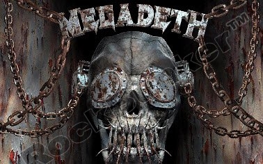 Наклейка-стикер Megadeth - фото 1 - rockbunker.ru