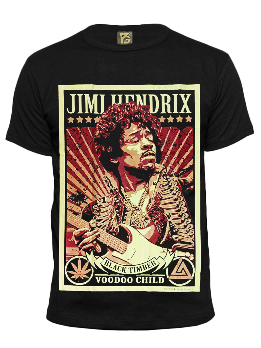 Футболка New Type System Jimi Hendrix - фото 1 - rockbunker.ru
