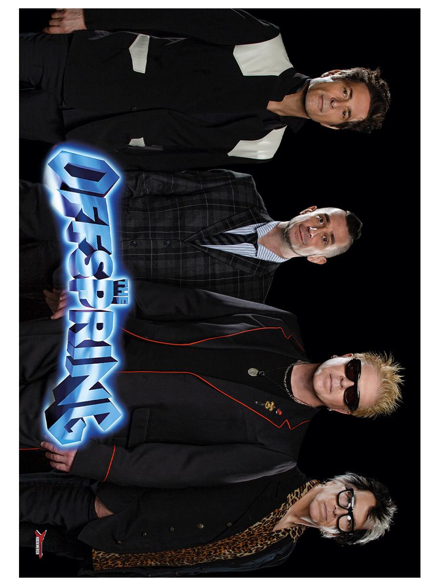 Плакат самоклеющийся на стену Offspring - фото 1 - rockbunker.ru