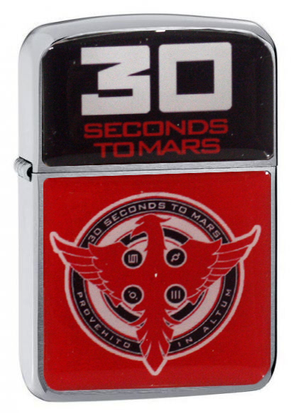 Зажигалка RockMerch 30 Seconds to Mars - фото 1 - rockbunker.ru