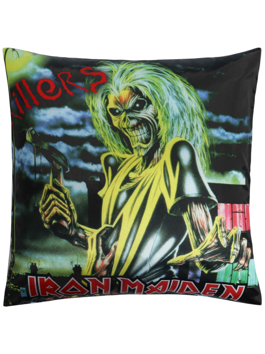 Подушка Iron Maiden - фото 1 - rockbunker.ru
