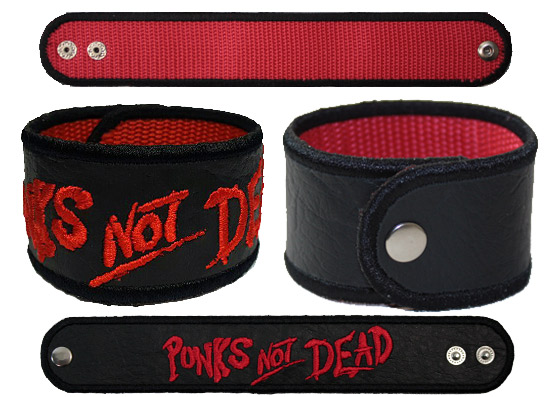 Браслет RockMerch Punk not Dead - фото 1 - rockbunker.ru