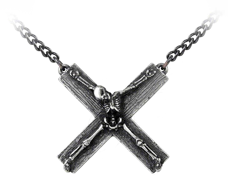 Кулон Alchemy Gothic P682 Crucifiction - фото 1 - rockbunker.ru