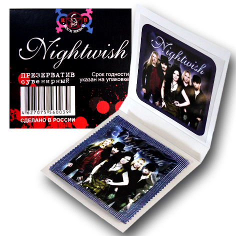 Презерватив RockMerch Nightwish - фото 2 - rockbunker.ru