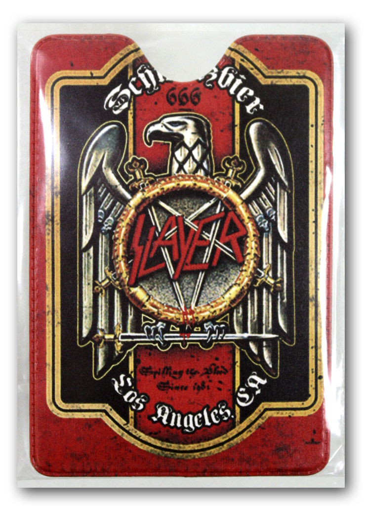 Обложка для проездного RockMerch Slayer - фото 2 - rockbunker.ru