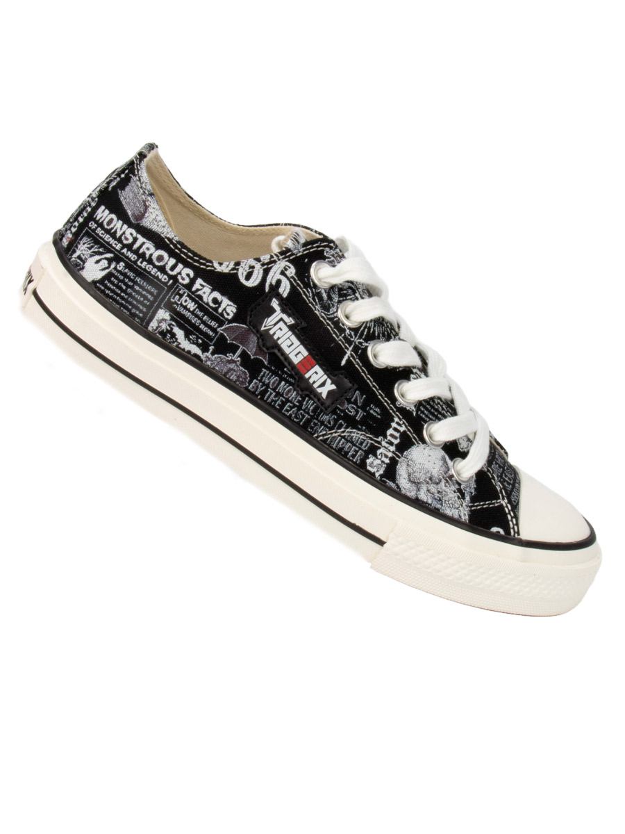 Кеды Triggerix 6 блоков Gothic - фото 2 - rockbunker.ru