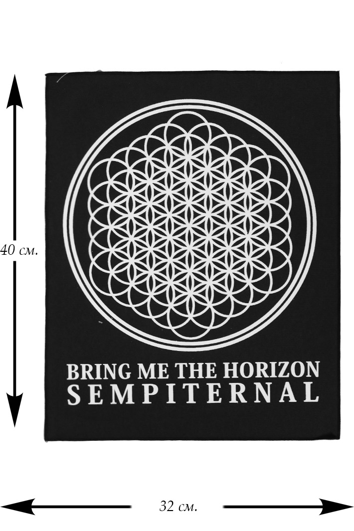 Нашивка Bring Me The Horizon Sempinternal - фото 1 - rockbunker.ru