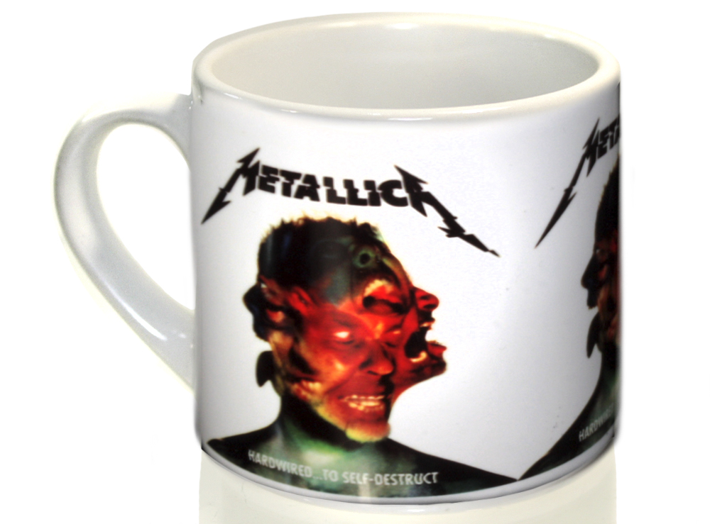 Чашка кофейная RockMerch Metallica - фото 1 - rockbunker.ru