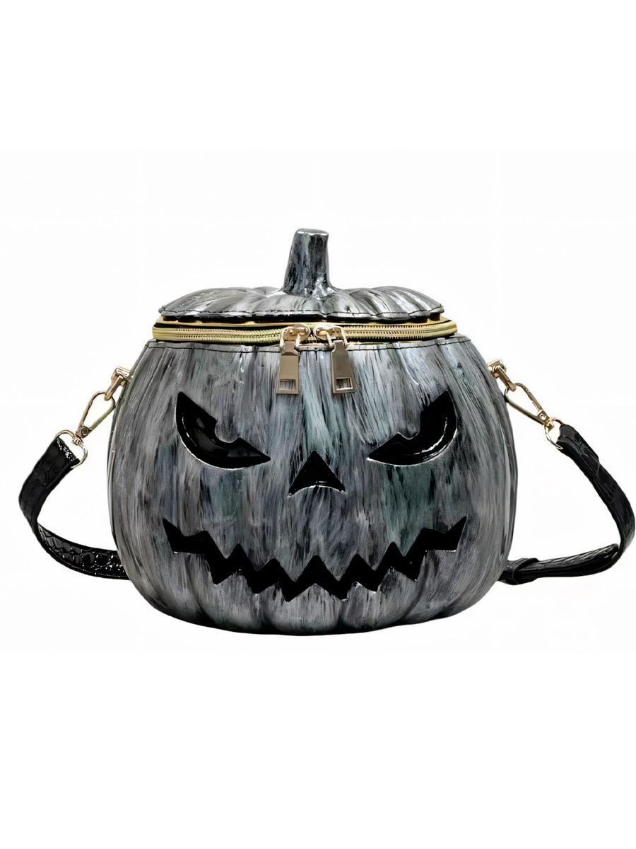 Сумка Тыквочка Серая - фото 1 - rockbunker.ru