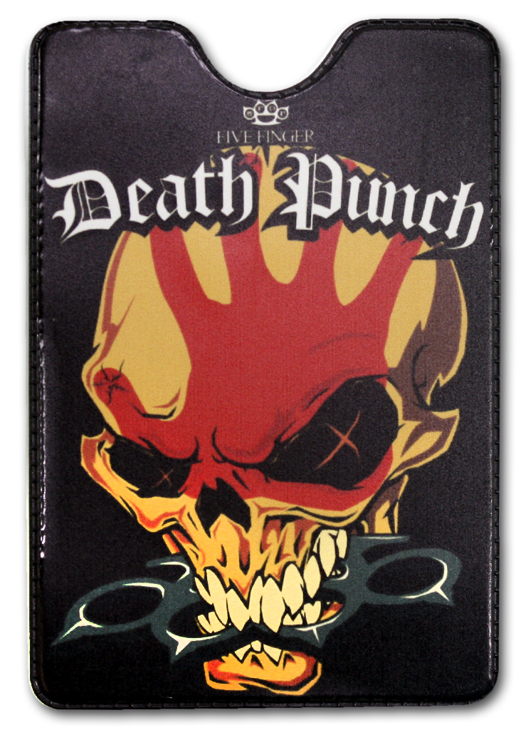 Обложка для проездного RockMerch Five Finger Death Punch - фото 1 - rockbunker.ru