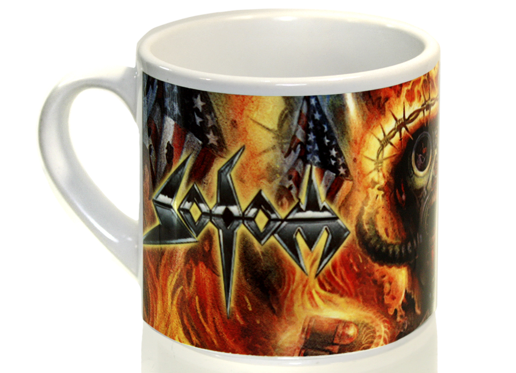 Чашка кофейная RockMerch Sodom - фото 1 - rockbunker.ru