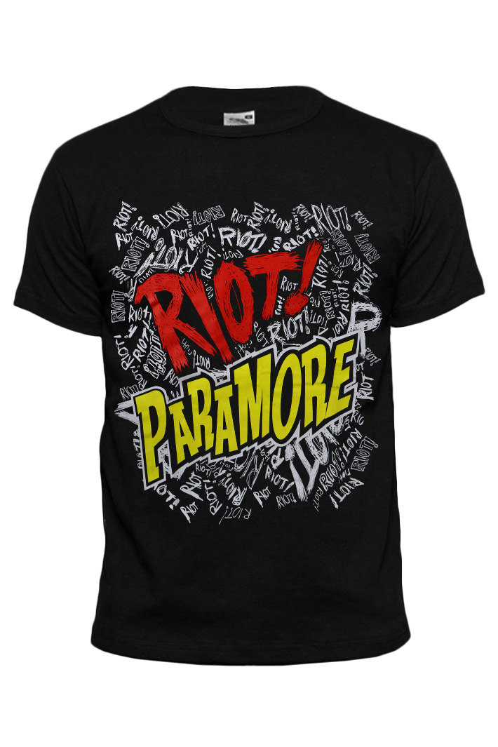Футболка Hot Rock Paramore Riot - фото 1 - rockbunker.ru