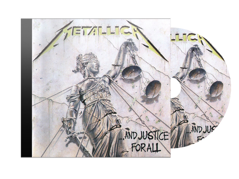 CD Диск Metallica And Justice for All - фото 1 - rockbunker.ru