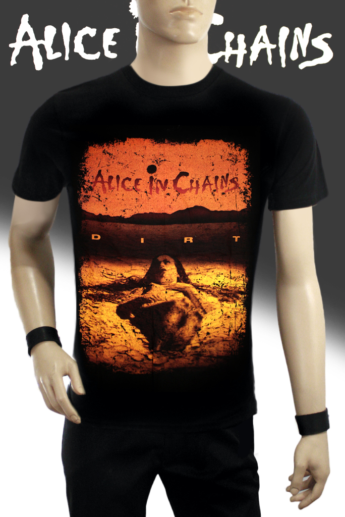 Футболка Hot Rock Alice In Chains - фото 1 - rockbunker.ru