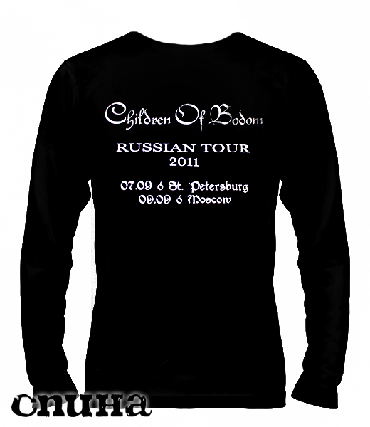 Футболка с длинным рукавом Children of Bodom Relentless Reckless Forever - фото 2 - rockbunker.ru