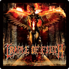 Кожаная нашивка Cradle of Filth - фото 1 - rockbunker.ru