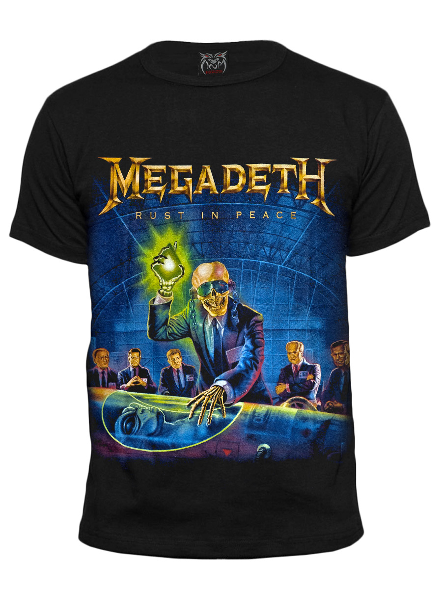 Футболка RockVolution Megadeth - фото 1 - rockbunker.ru