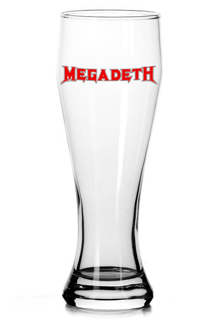 Бокал RockMerch Megadeth - фото 1 - rockbunker.ru