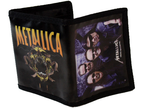 Кошелек Metallica Death magnetic из кожзаменителя - фото 2 - rockbunker.ru