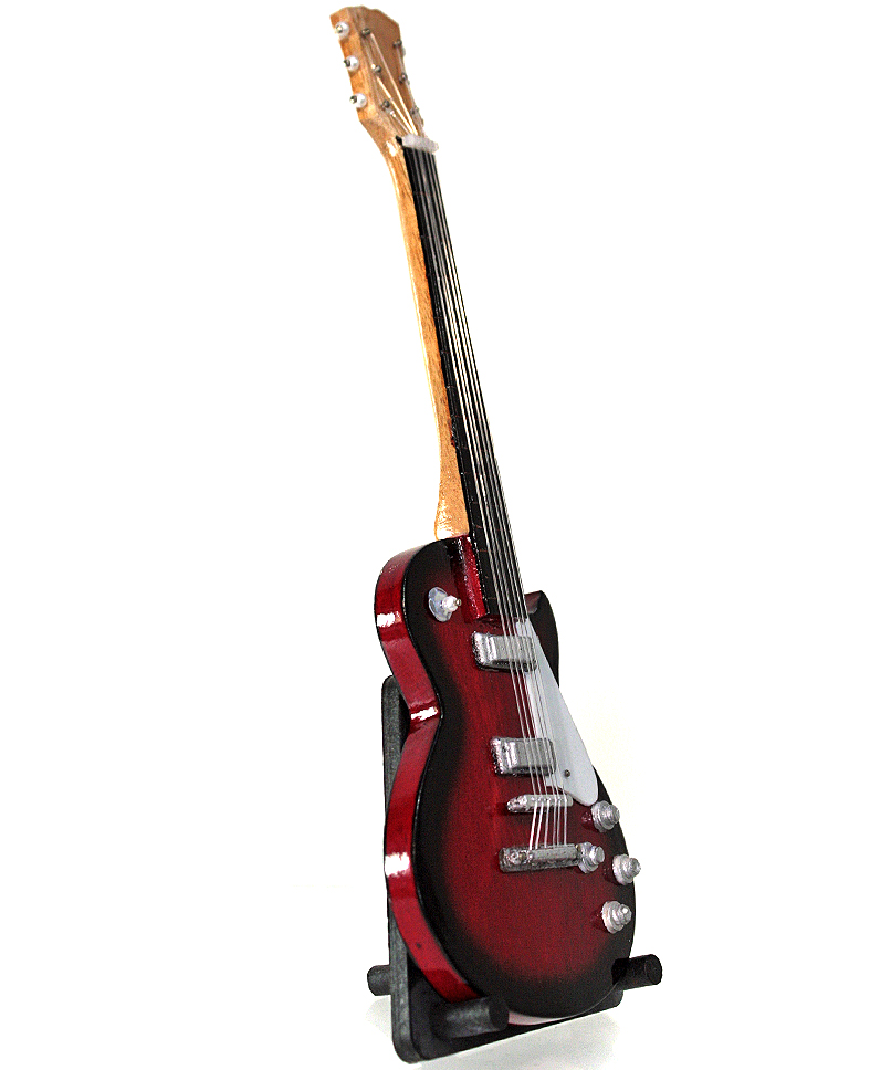Сувенирная копия гитары Gibson Les Paul - фото 4 - rockbunker.ru