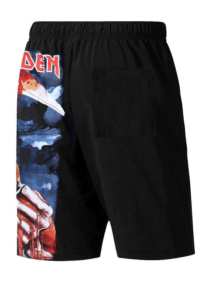 Шорты Iron Maiden - фото 2 - rockbunker.ru