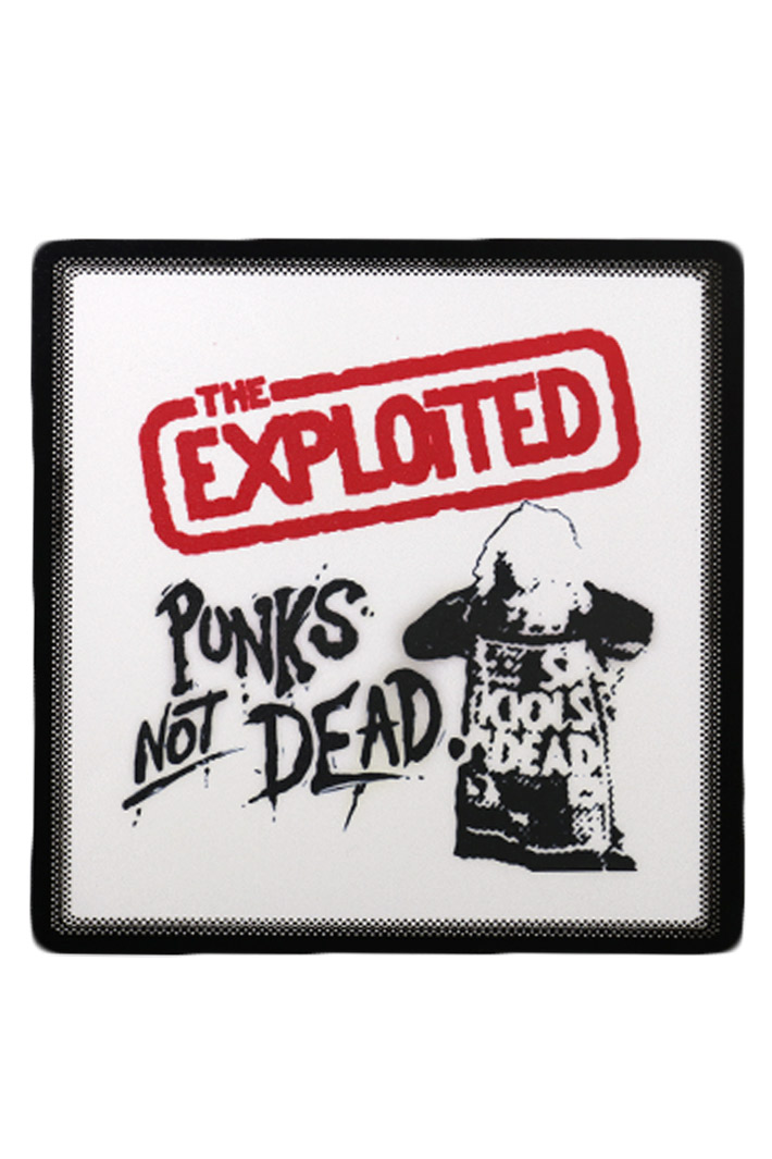Коврик для мыши The Exploited Punks Not Dead - фото 1 - rockbunker.ru