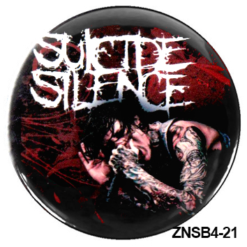 Значок RockMerch Suicide Silence - фото 1 - rockbunker.ru