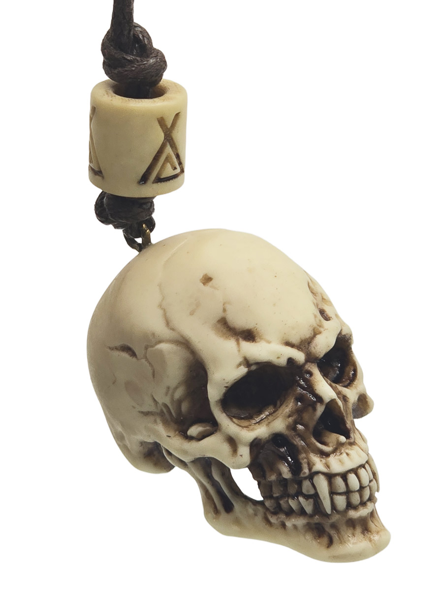 Кулон Череп Вампира - фото 1 - rockbunker.ru
