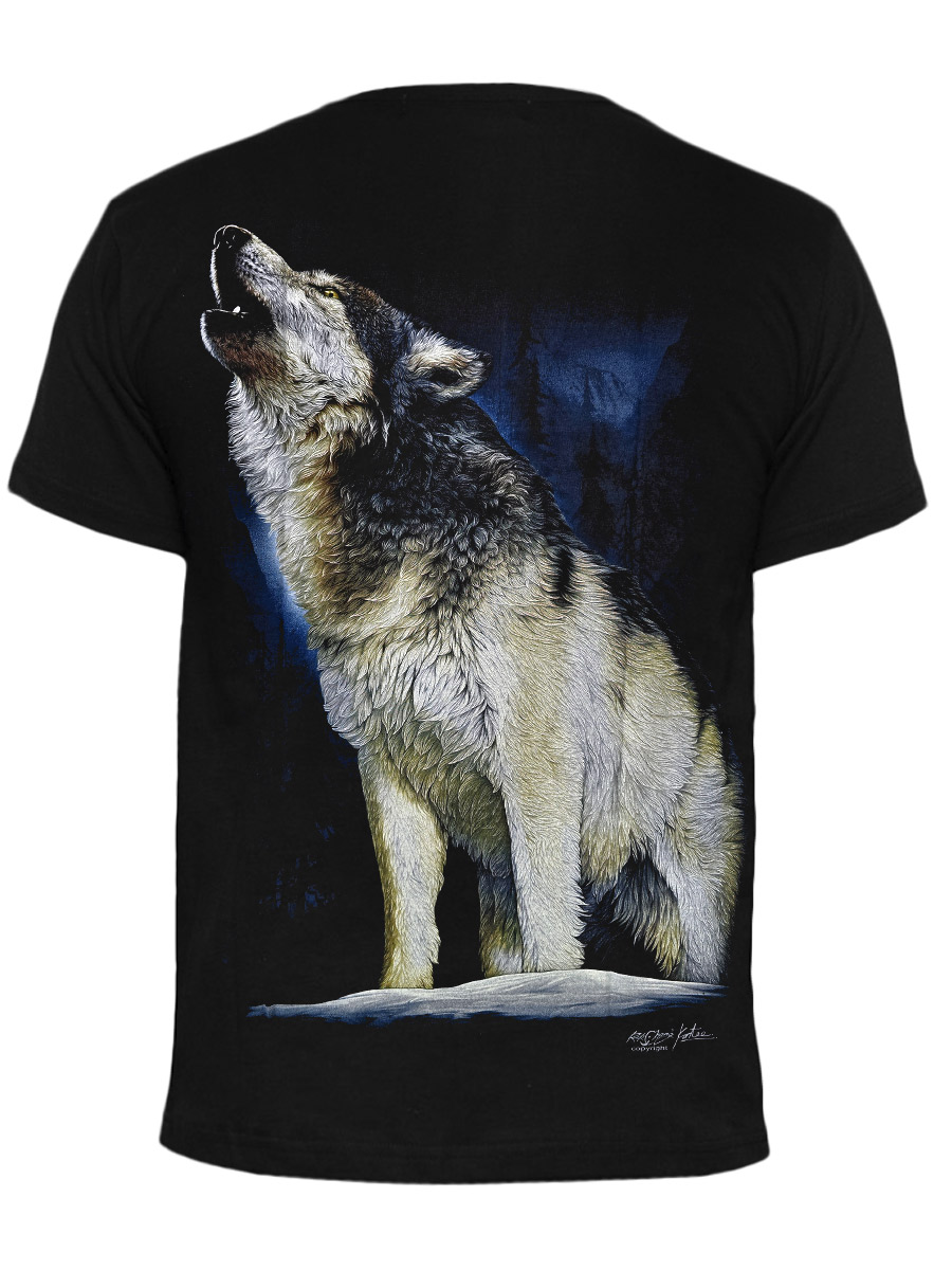 Футболка Rock Chang Волк - фото 2 - rockbunker.ru