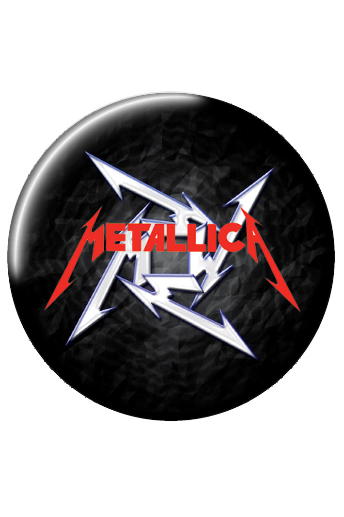 Значок RockMerch Metallica - фото 1 - rockbunker.ru