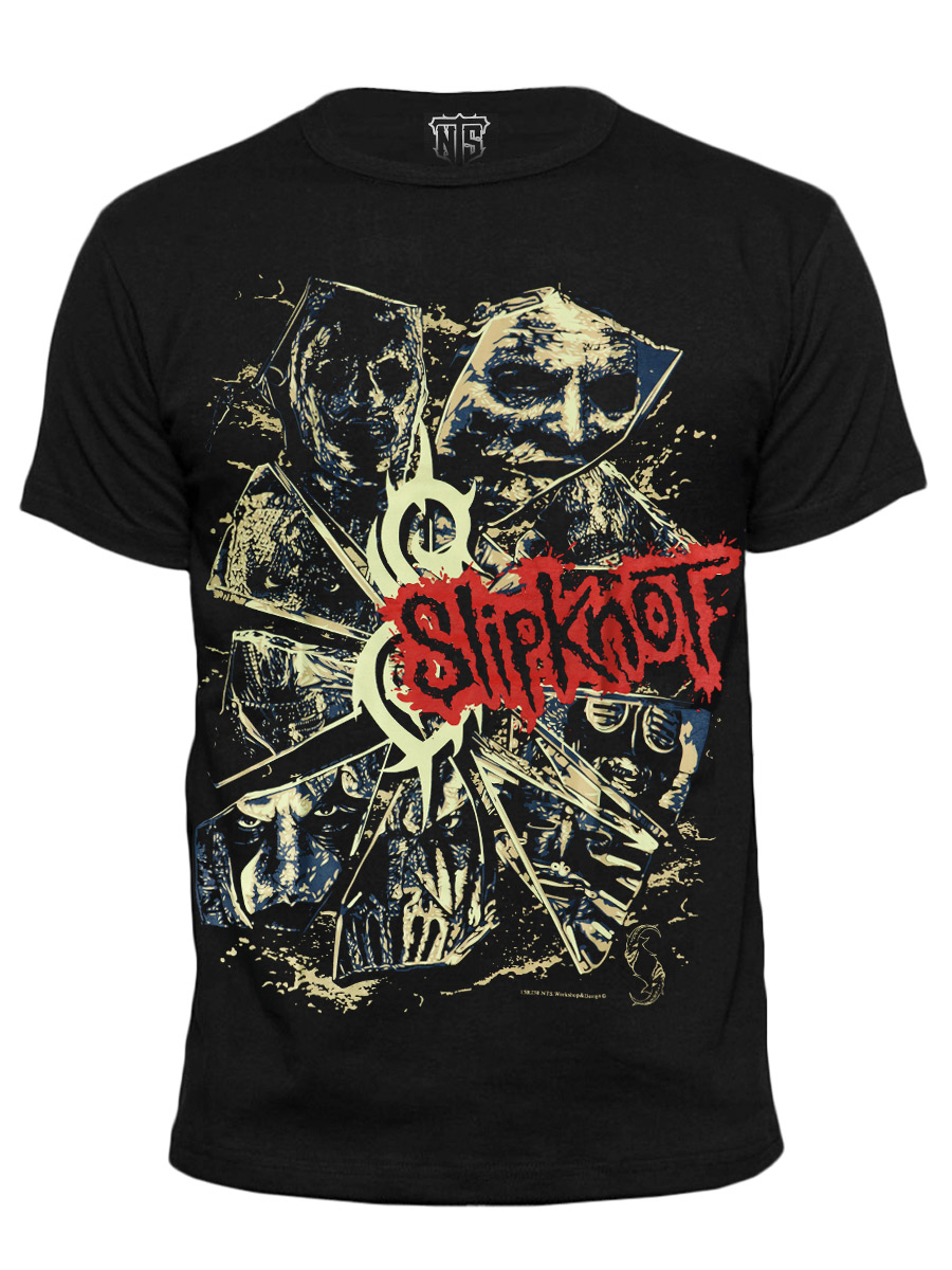 Футболка New Type System  Slipknot - фото 1 - rockbunker.ru