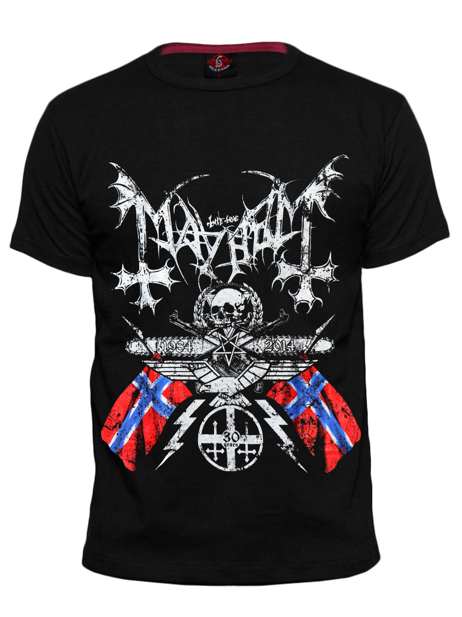 Футболка RockMerch Mayhem - фото 1 - rockbunker.ru