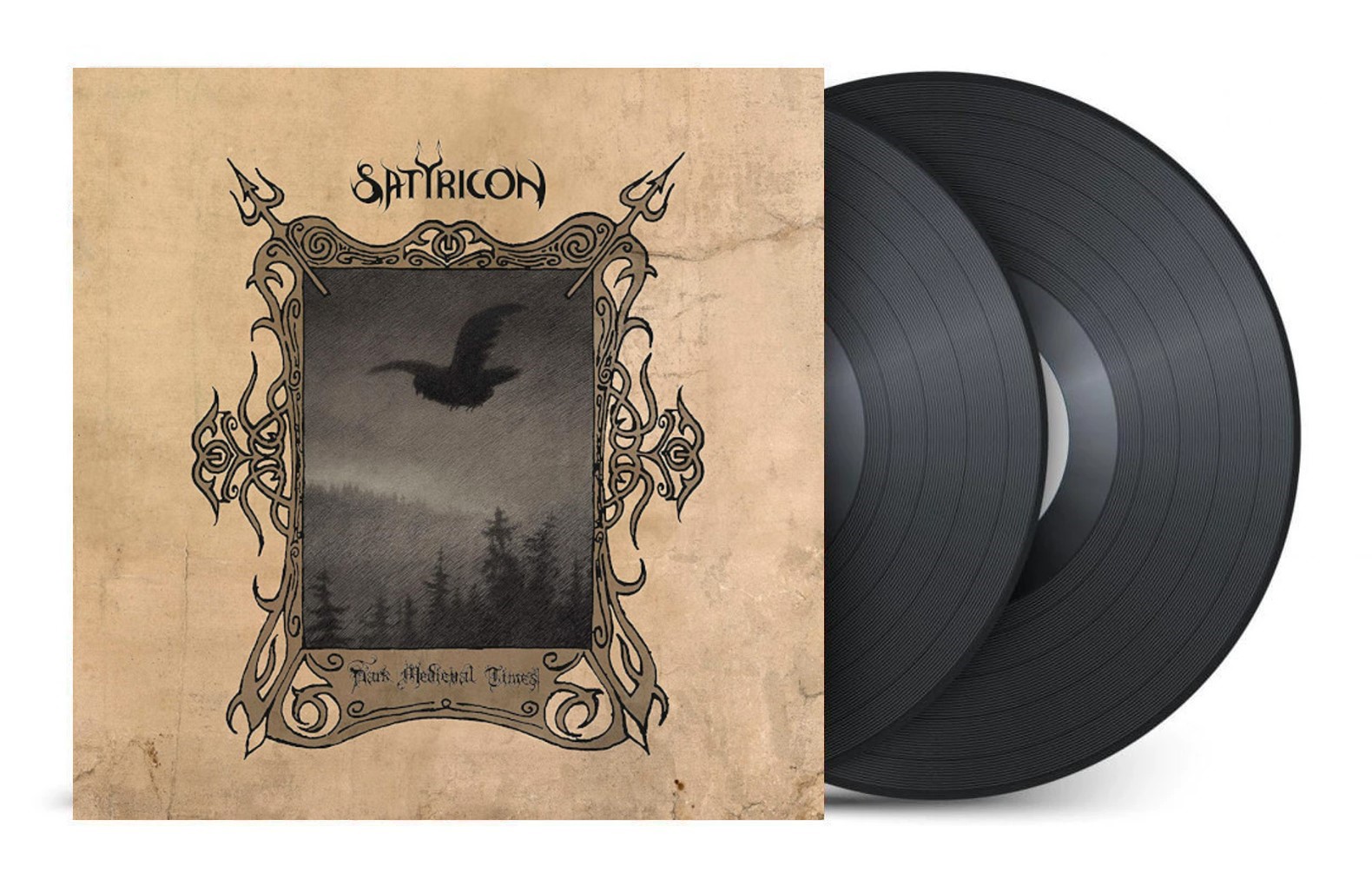 Виниловая пластинка Satyricon / Dark Medieval Times (Re-issue) (2LP) - фото 1 - rockbunker.ru