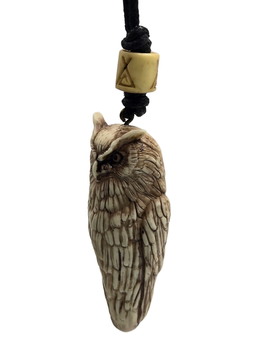 Кулон Филин - фото 2 - rockbunker.ru