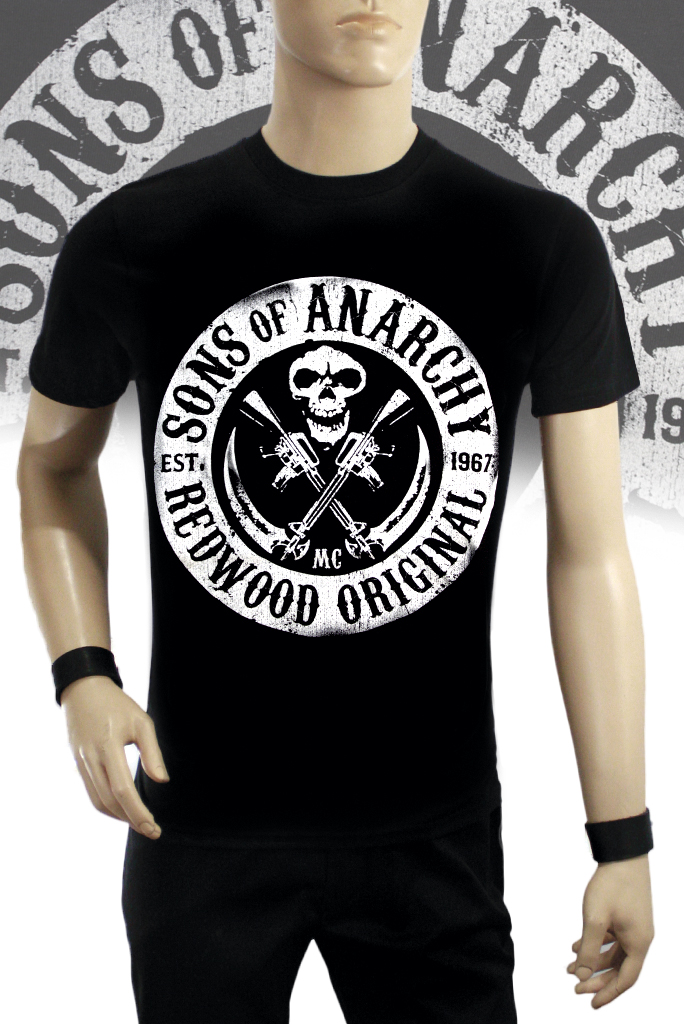 Футболка Sons of Anarchy Redwood original - фото 1 - rockbunker.ru