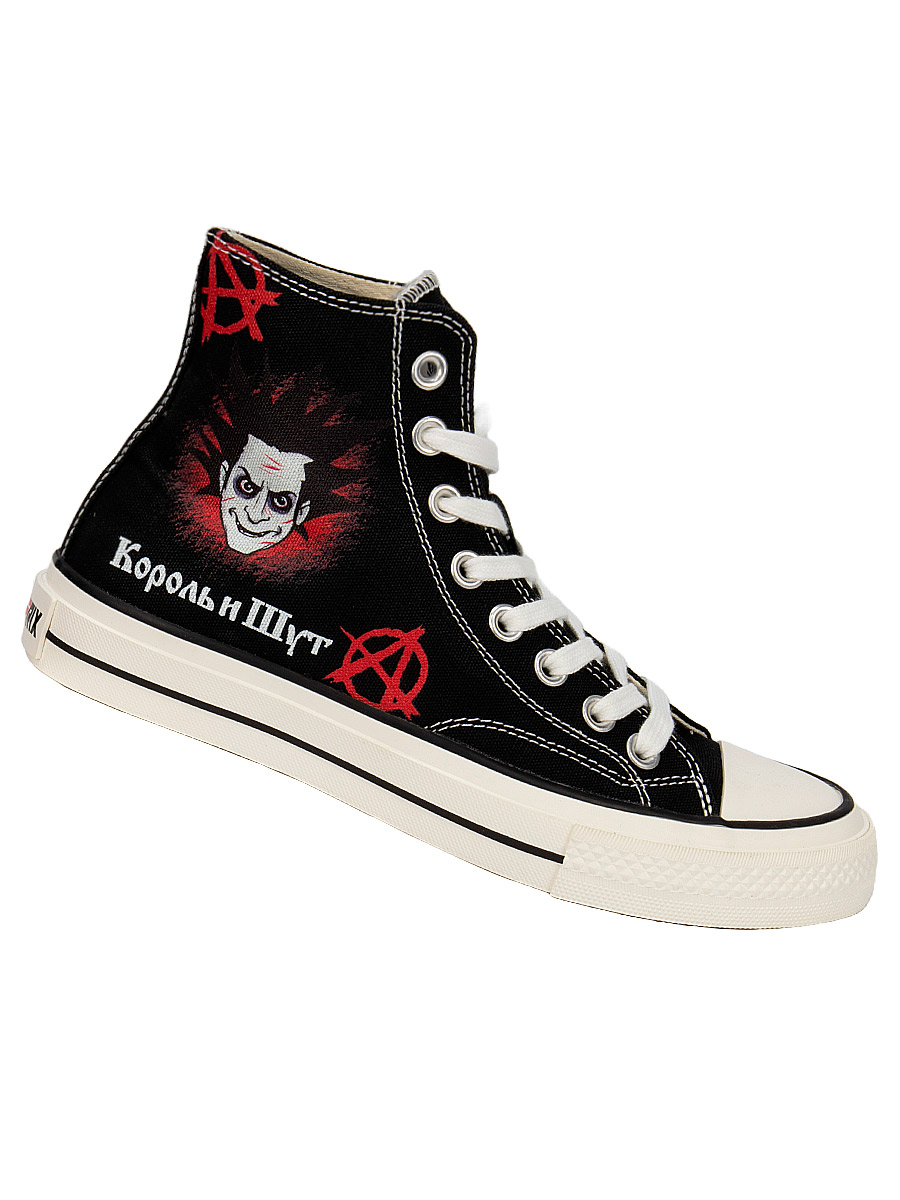 Кеды Triggerix 8 блоков Король и Шут - фото 2 - rockbunker.ru