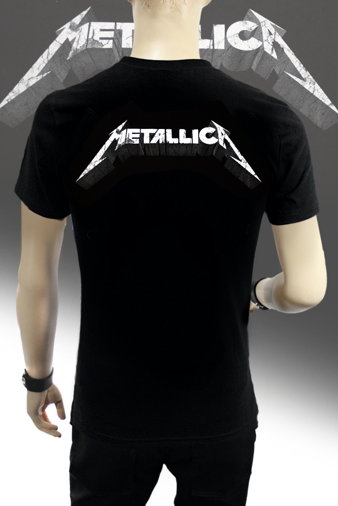 Футболка Hot Rock Metallica - фото 2 - rockbunker.ru