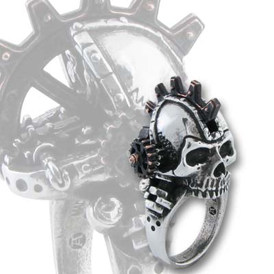 Кольцо Alchemy Gothic R186 Steamhead - фото 1 - rockbunker.ru