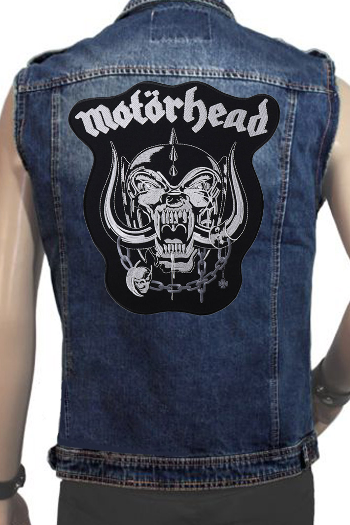 Нашивка с вышивкой Motorhead - фото 2 - rockbunker.ru