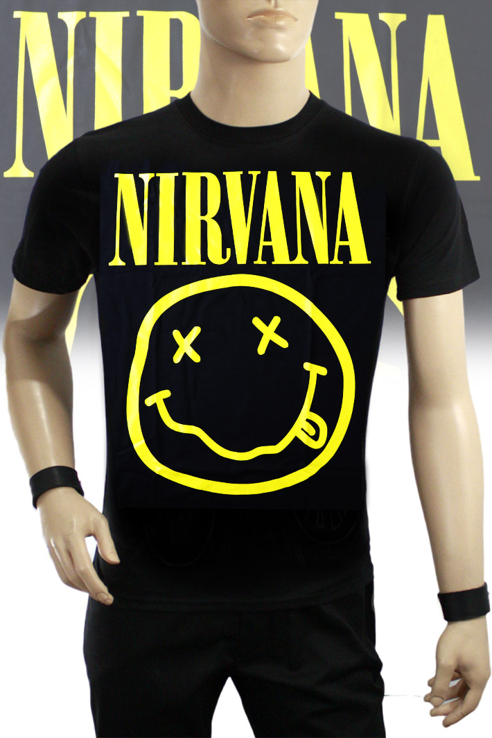 Футболка Rock Tees Nirvana - фото 1 - rockbunker.ru