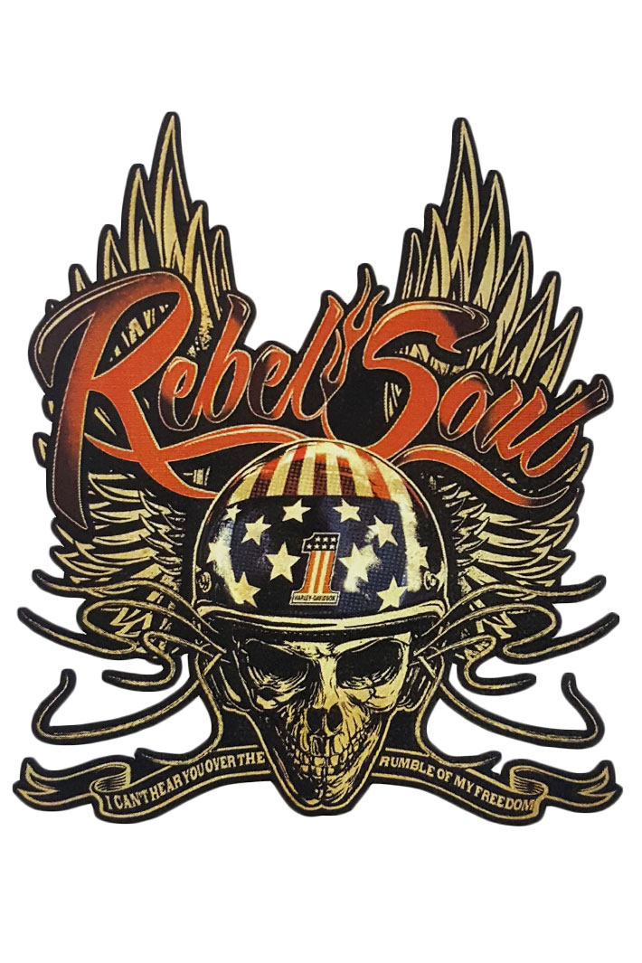 Наклейка-стикер Rebel Soul - фото 1 - rockbunker.ru