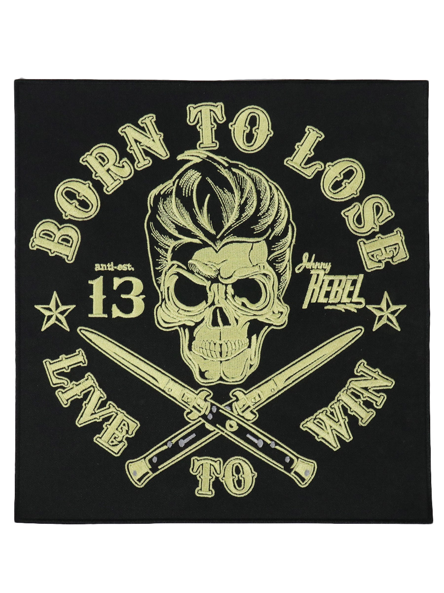 Термонашивка на спину  Born to Lose - фото 1 - rockbunker.ru