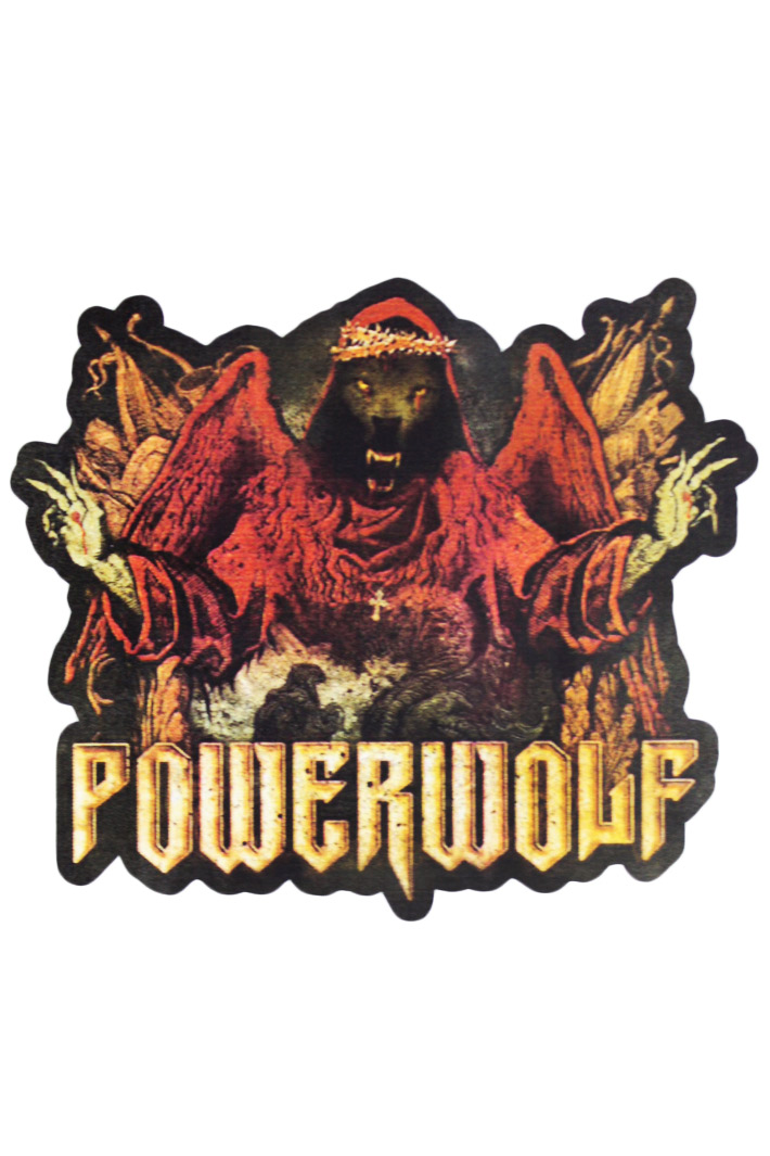 Наклейка-стикер Powerwolf - фото 1 - rockbunker.ru