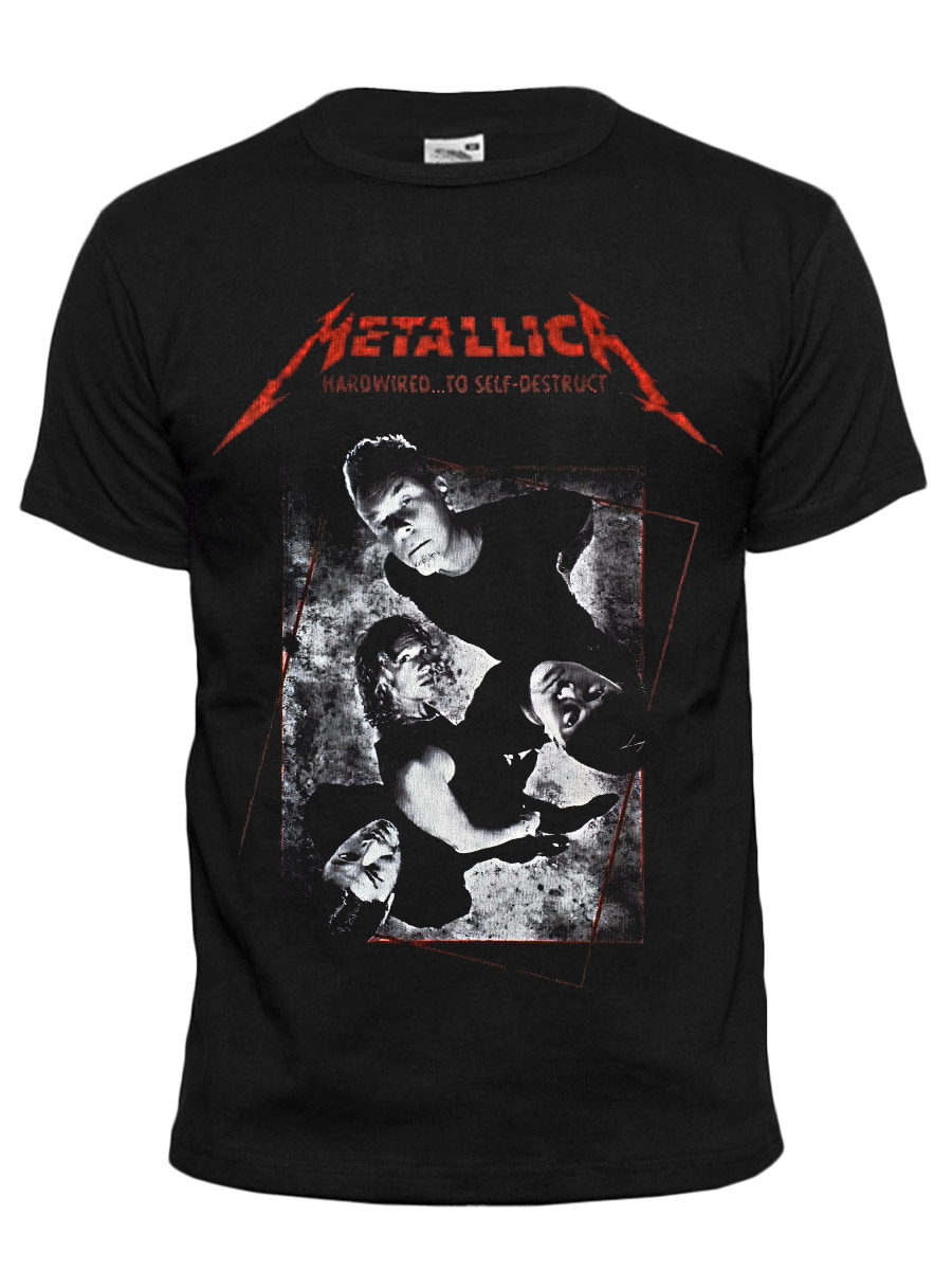 Футболка Metallica - фото 1 - rockbunker.ru
