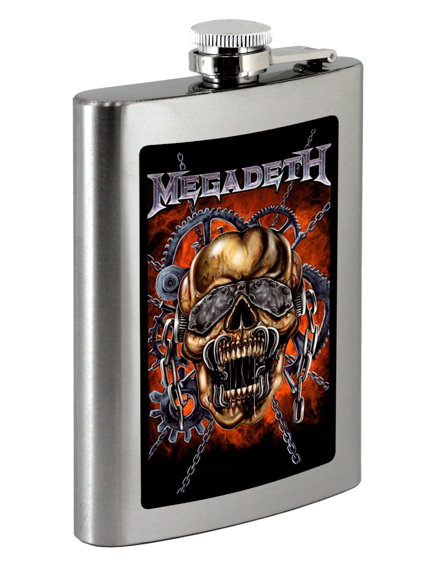 Фляга RockMerch Megadeth - фото 1 - rockbunker.ru