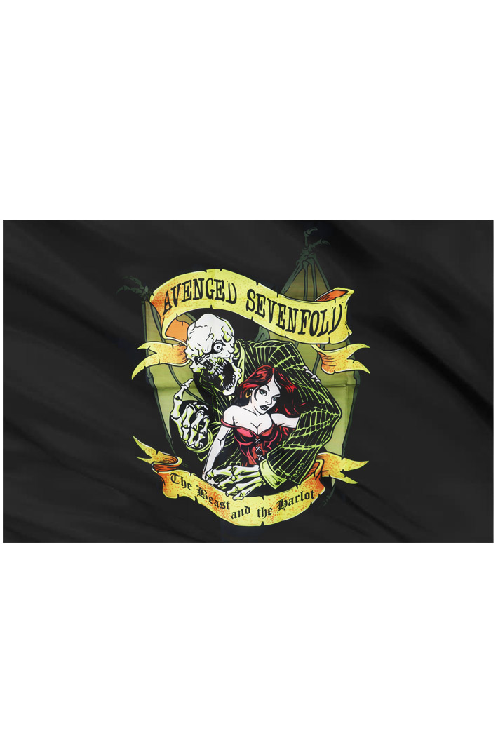 Флаг Avenged Sevenfold - фото 2 - rockbunker.ru