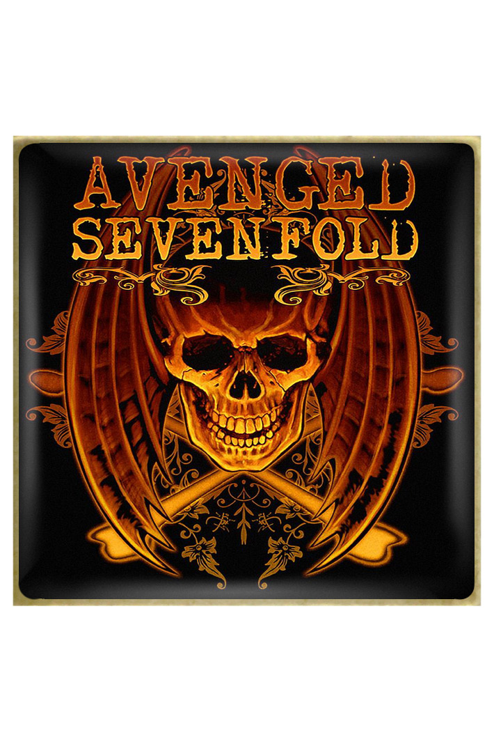 Значок RockMerch Avenged Sevenfold - фото 1 - rockbunker.ru