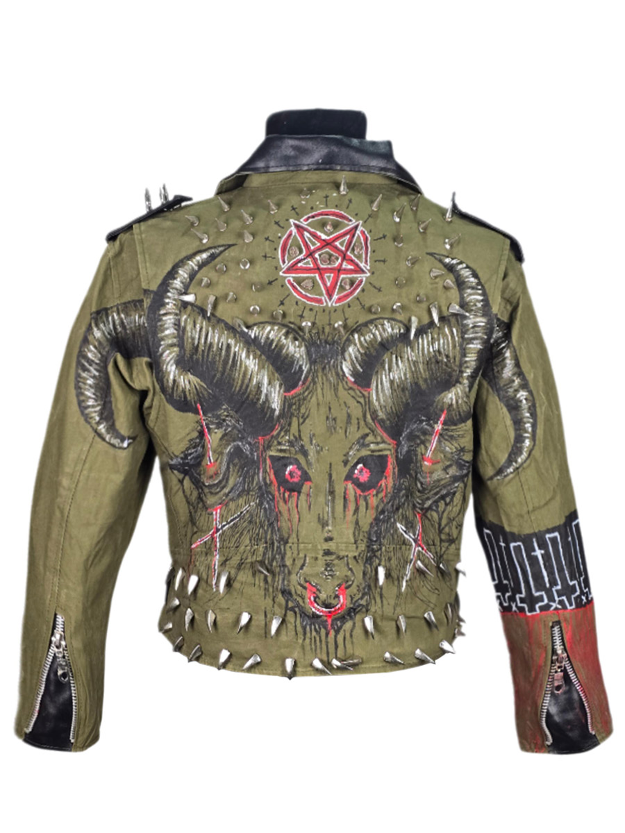 Куртка кастомная Black Magic - фото 2 - rockbunker.ru